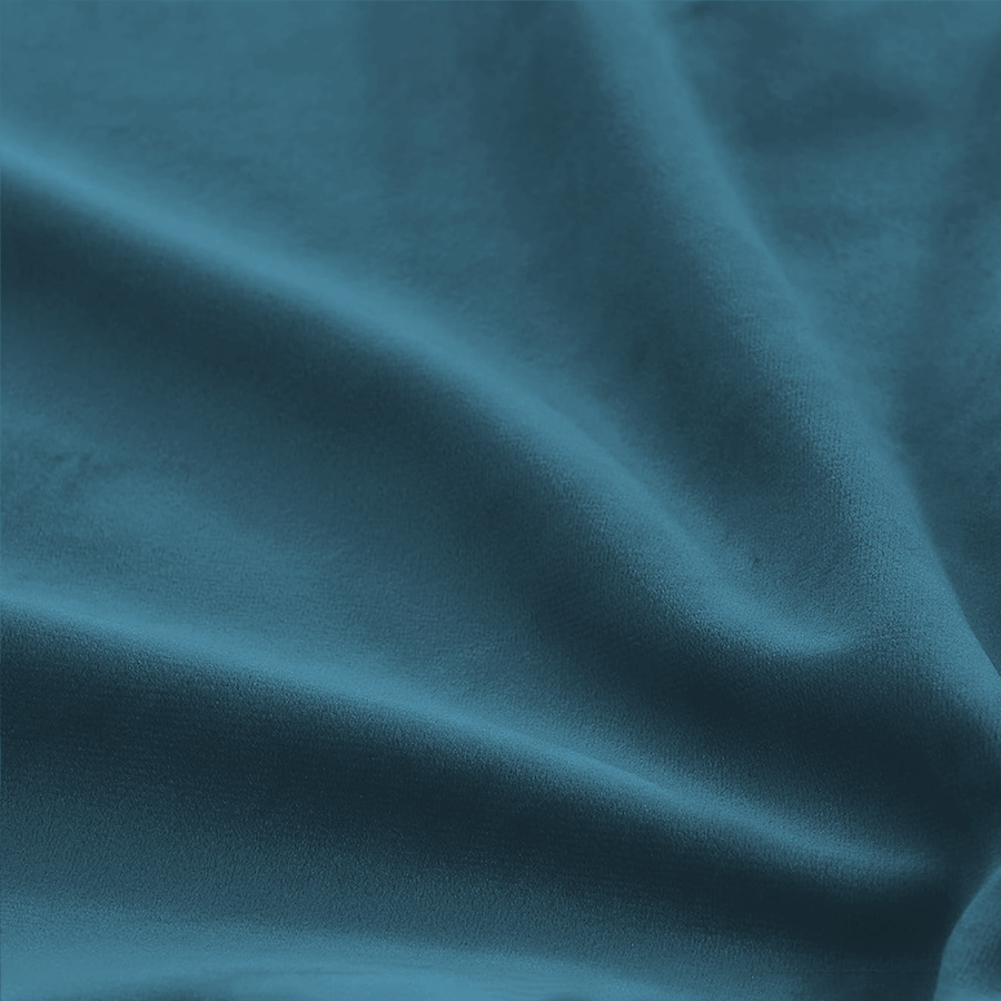 Una Velvet Pleated Curtains - Luxury 100% Blackout Drapery