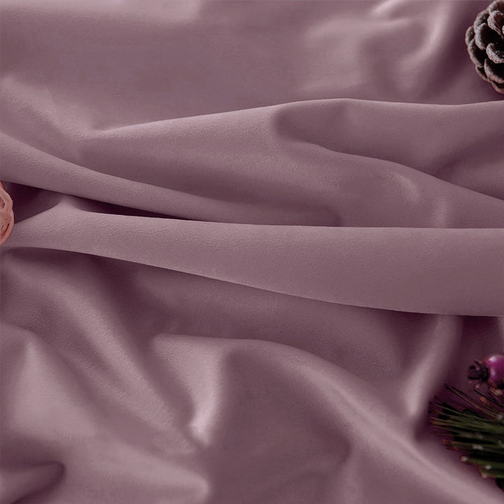 Una Velvet Pleated Curtains - Luxury 100% Blackout Drapery