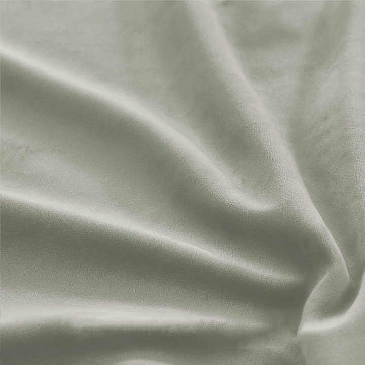 Una Velvet Pleated Curtains - Luxury 100% Blackout Drapery