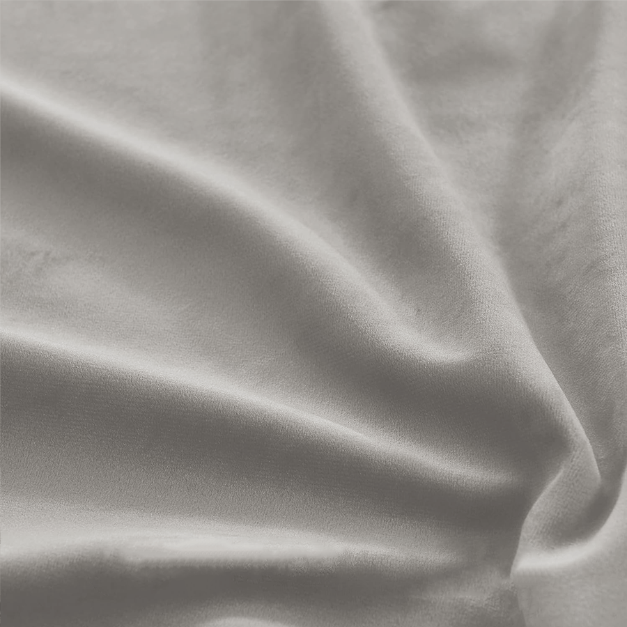 Una Velvet Pleated Curtains - Luxury 100% Blackout Drapery