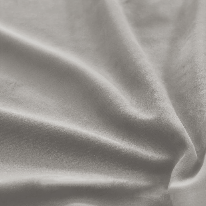 Una Velvet Pleated Curtains - Luxury 100% Blackout Drapery