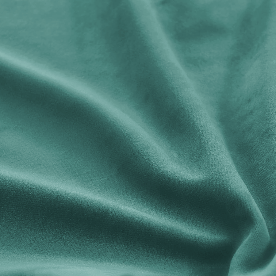 Una Velvet Pleated Curtains - Luxury 100% Blackout Drapery