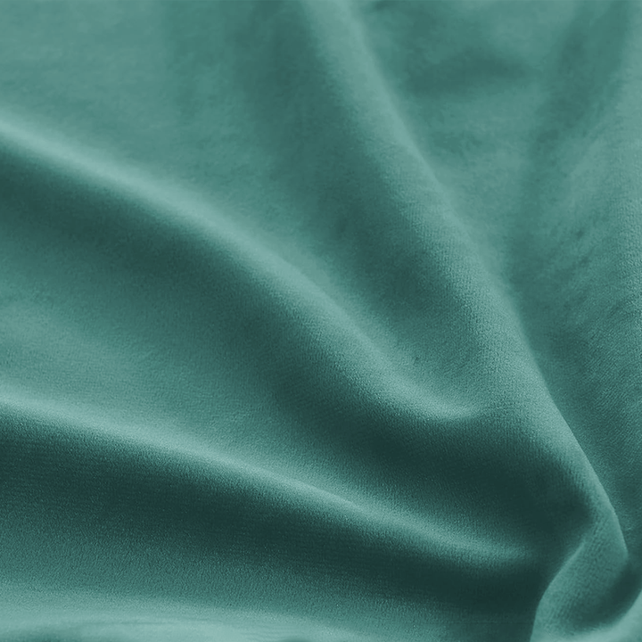 Una Velvet Pleated Curtains - Luxury 100% Blackout Drapery