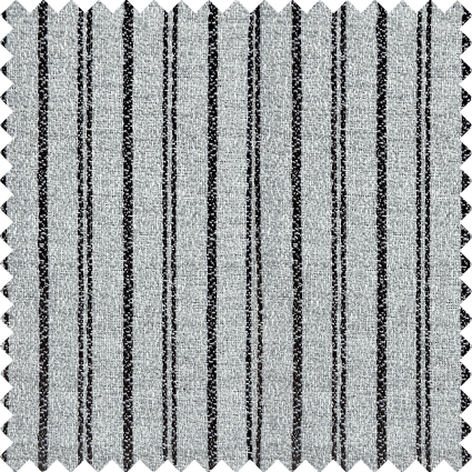 Lena Chalk Striped Wool Blend Curtains Swatches Booklet