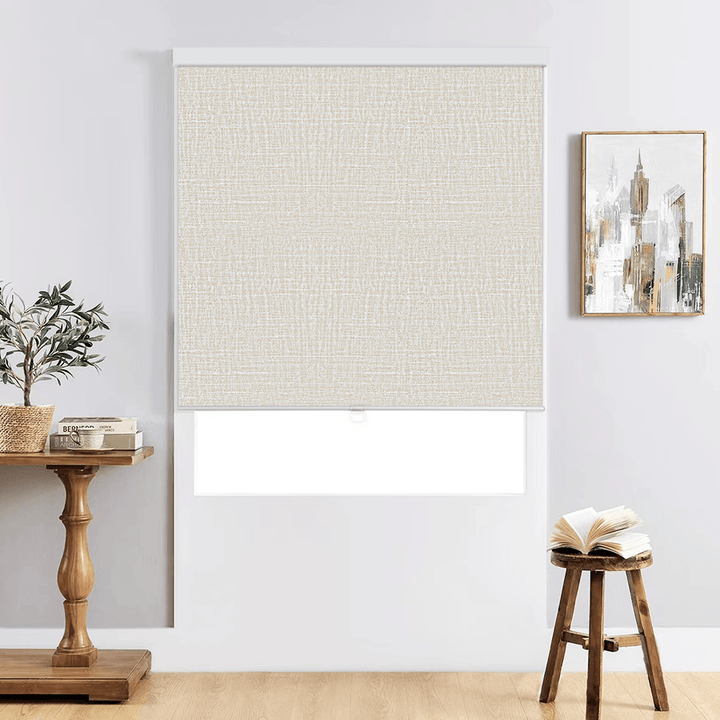 Light Filtering Roller Blinds Window Shade, UV Protection Fabric, Easy Installation