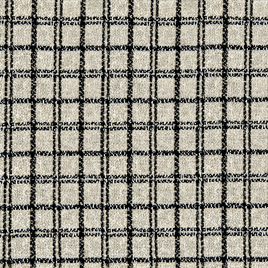 Mia Check Wool Custom Curtains