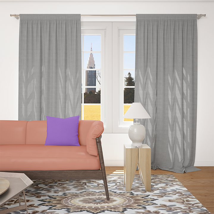 charcoal-gray-linen-drape-dara-in-living-room