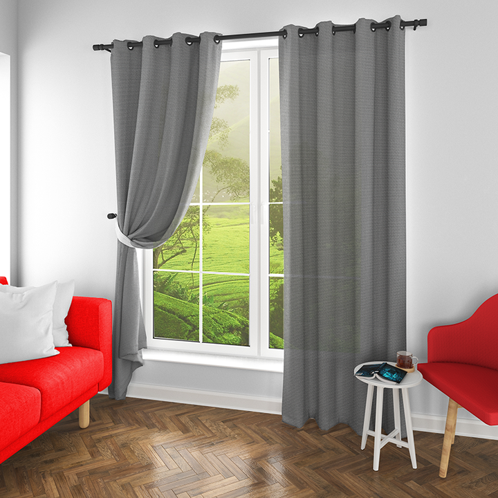 charcoal-gray-linen-grommet-drape-tansy-in-study-room