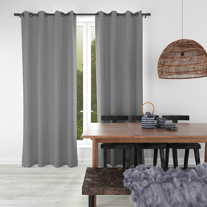 charcoal-gray-linen-grommet-drape-tansy-in-dining-room