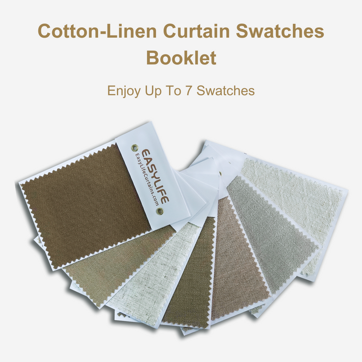 Cotton-Linen Curtain Swatches Booklet