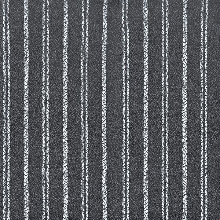 Lena Chalk Stripe wool custom curtains