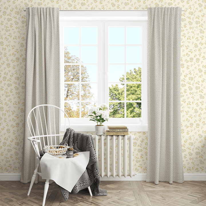 Double Diamond cotton curtains for lounge room by Easylife Curtains