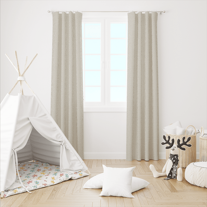 Double Diamond cotton curtains for lounge room by Easylife Curtains