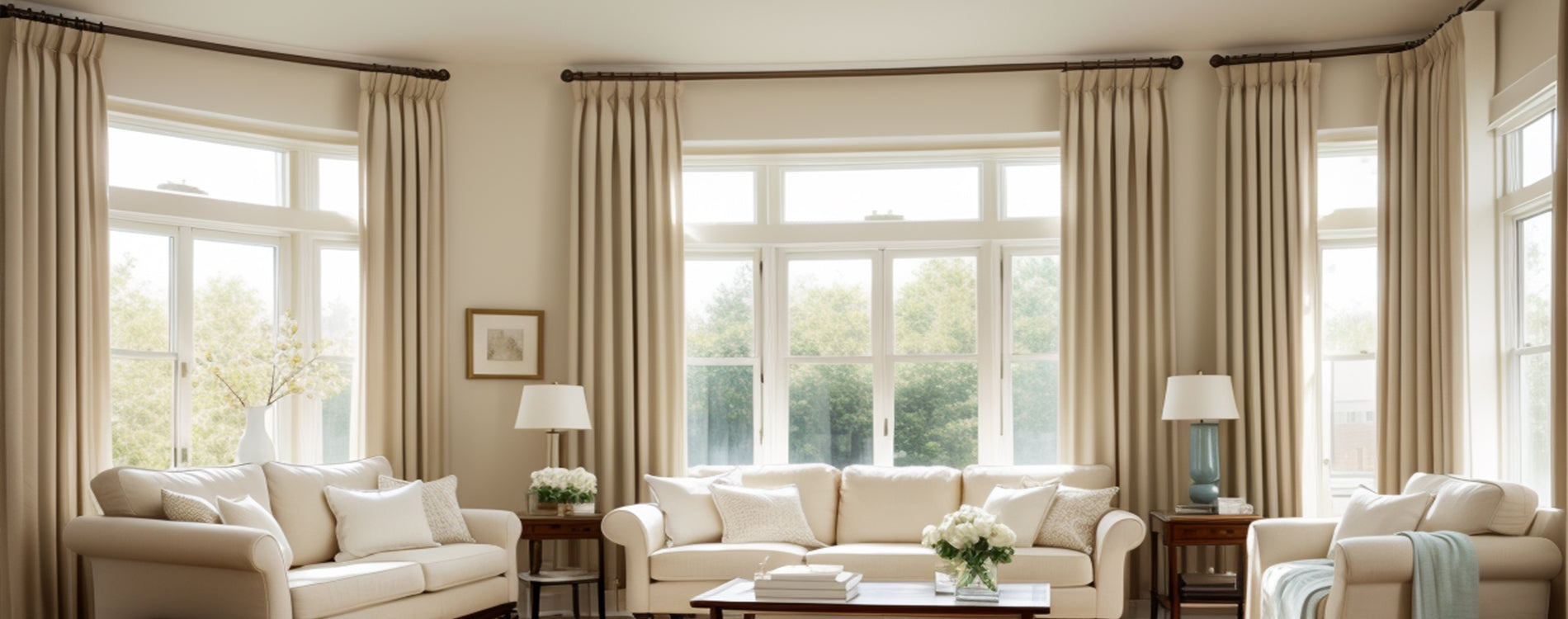 linen-curtains-hanging-in-large-living-room-windows-with-different-orientations