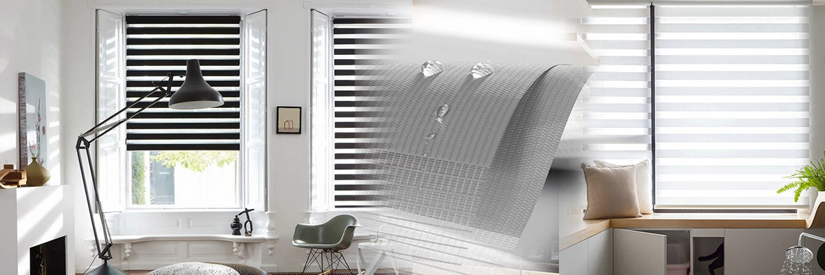 zebra-blinds-hanging-in-the-living-room-and-material-display-2