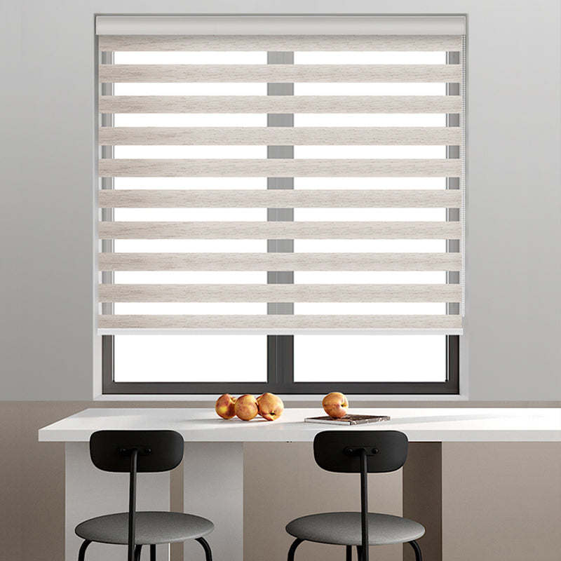 zebra-blinds-hanging-in-the-window-of-the-dining-room-bar