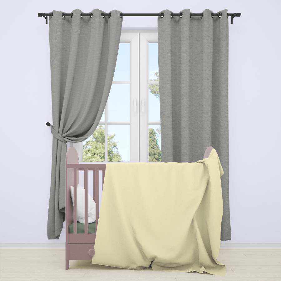 frost-gray-linen-grommet-drape-orla-in-bedroom