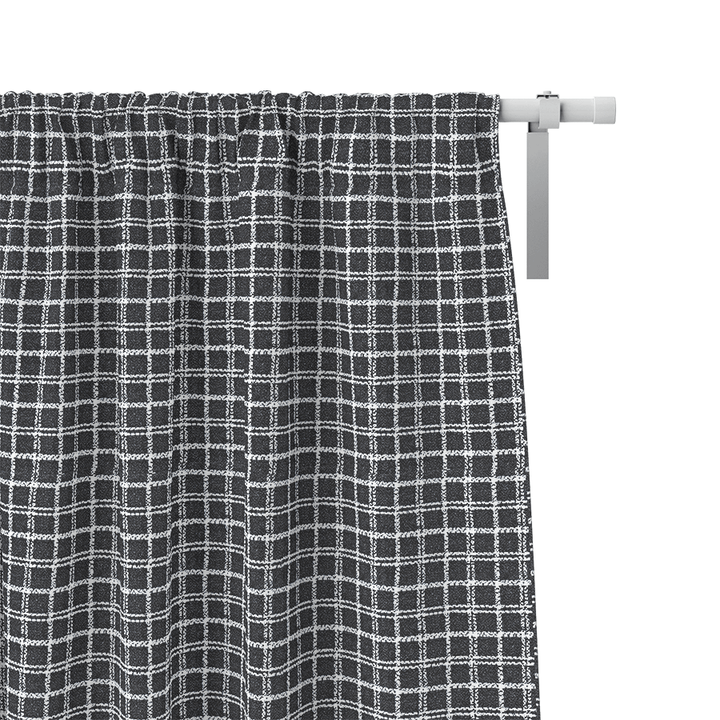 Mia Check Wool Custom Curtains