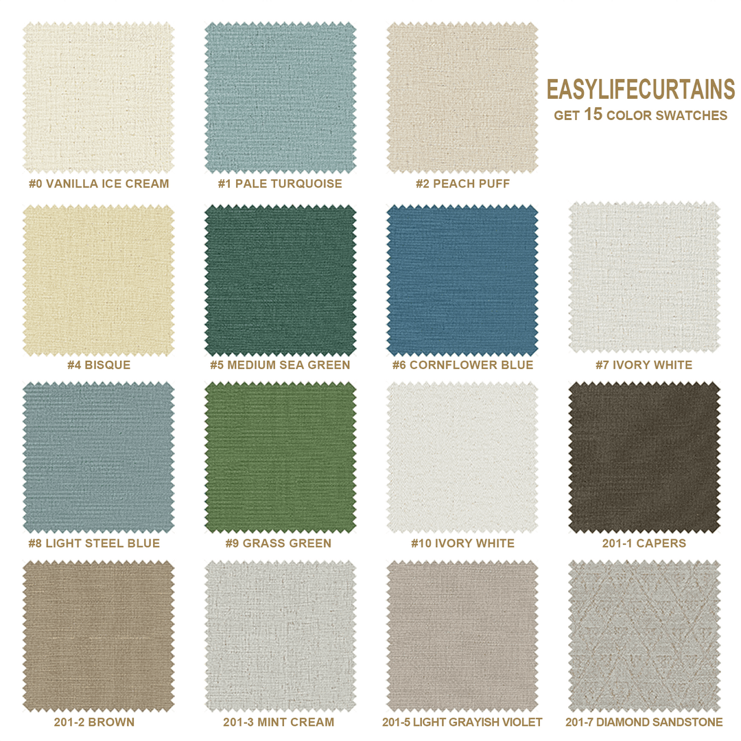 Get Free Linen Curtain Swatches Booklet Now