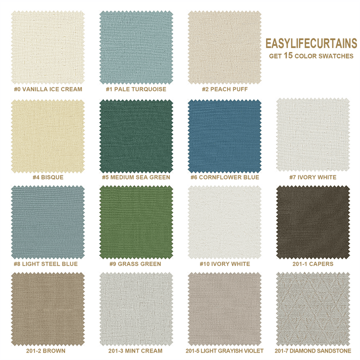 Get Free Linen Curtain Swatches Booklet Now