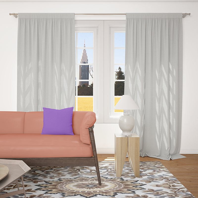 rock-gray-linen-drape-dara-in-living-room