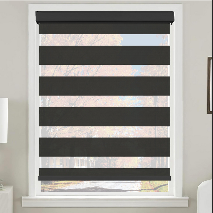 Customize Corded Zebra Blinds for Windows Shades Light Filtering Blinds & Shades Custom Size