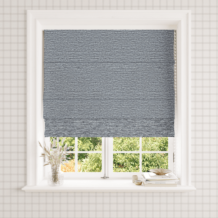 top down bottom up roman shades with gray by Easylife Curtains
