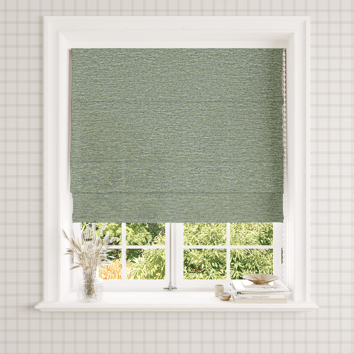 Room Darkening Fabric Roman Shades for Home Windows, Bedroom