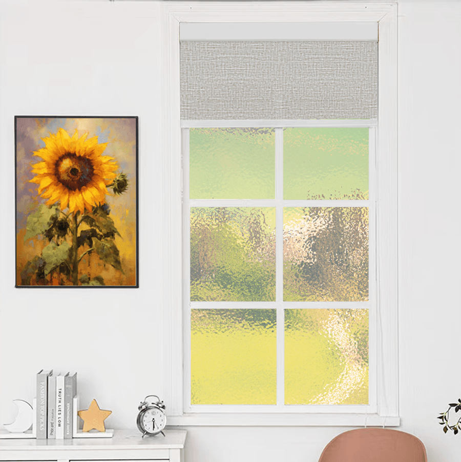 Dual Roller Shades, Cordless Double Window Shades Blackout and Light Filtering Shades 