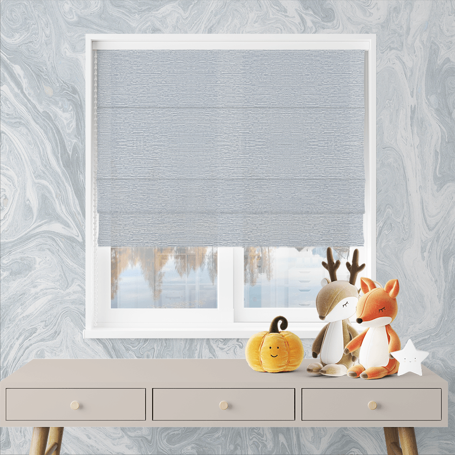 Blackout Roman Shades for Windows, Cordless Roman Blinds for Window Thermal