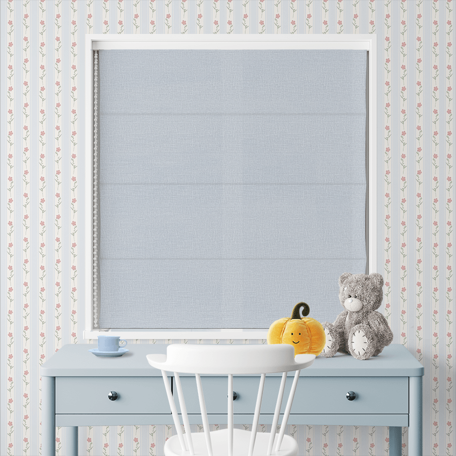 outside mount roman shades