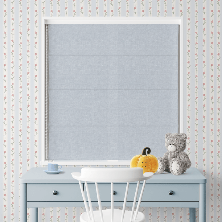 outside mount roman shades
