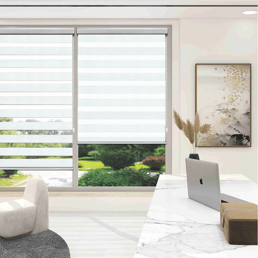 transparent-white-blackout-cord-loop-zebra-shade-gia-in-office