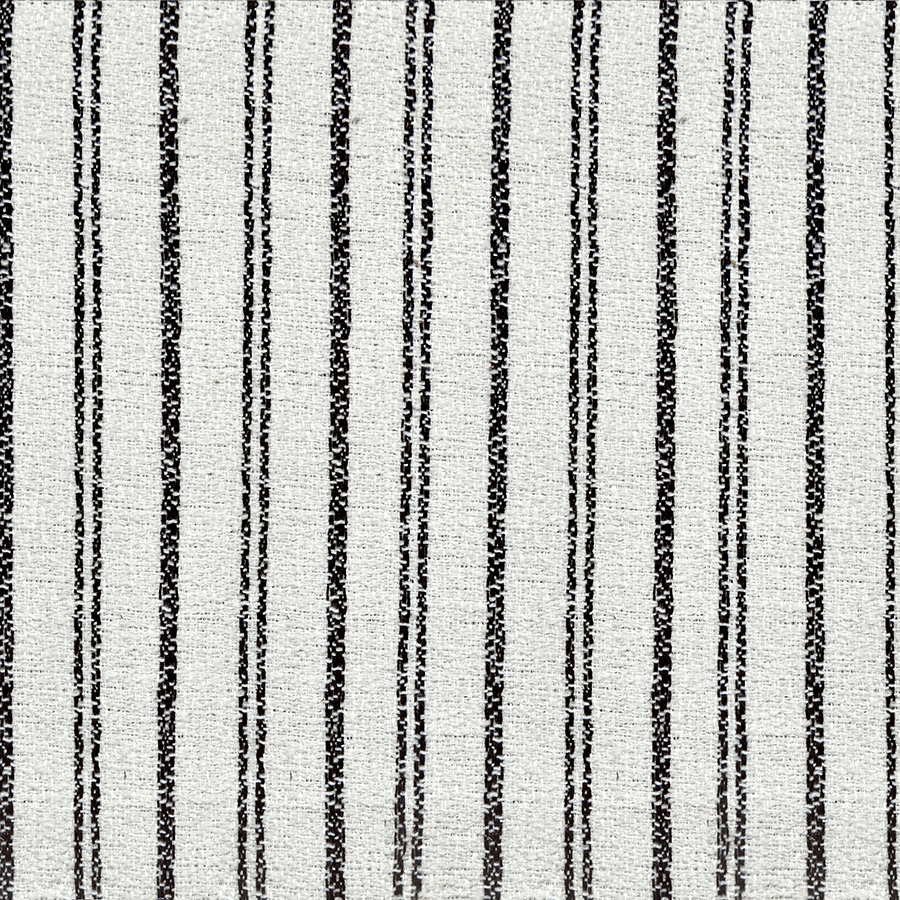 Lena Chalk Stripe wool custom curtains