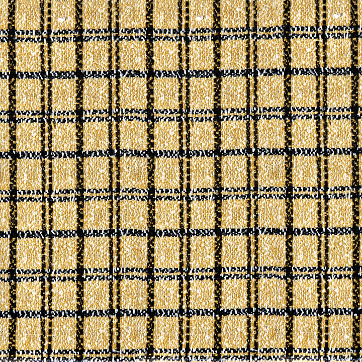 Mia Check Wool Custom Curtains